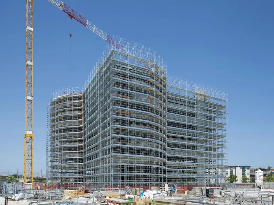 盤扣式腳手架租賃價格比扣件式鋼管腳手架貴！