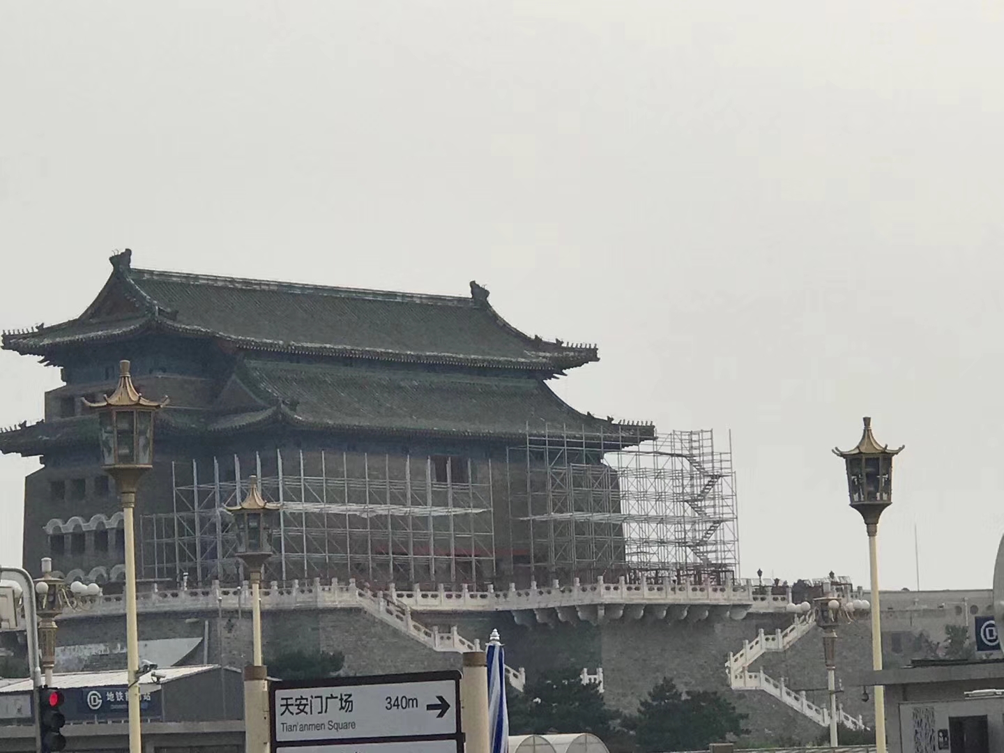 盤(pán)扣式腳手架比傳統(tǒng)腳手架施工周期短，效果更好！(圖1)